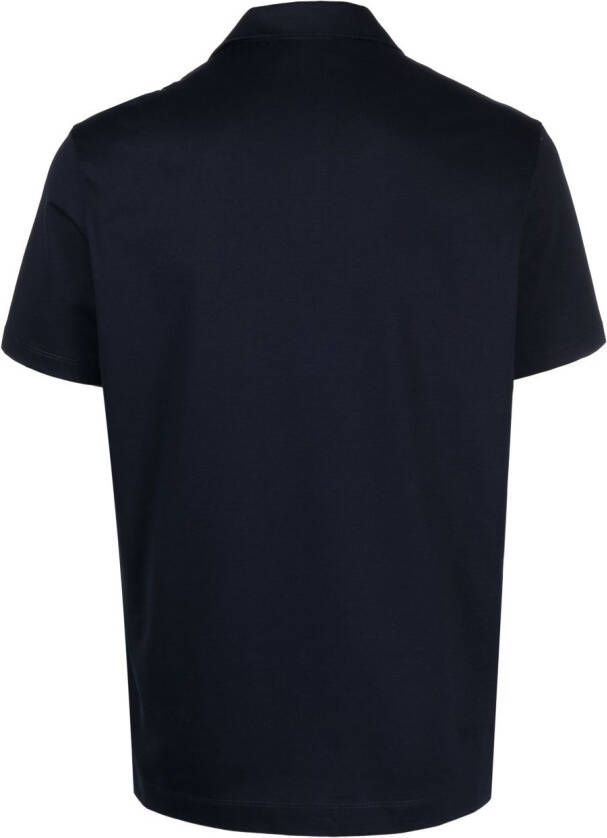 DONDUP Poloshirt met geborduurd logo Blauw