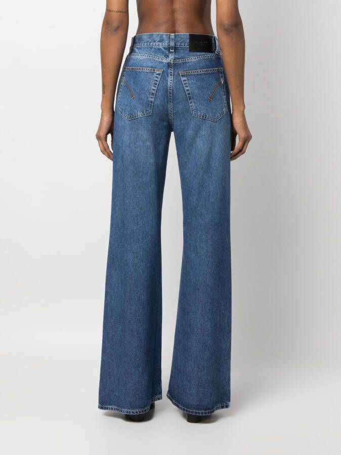 DONDUP Low waist jeans Blauw