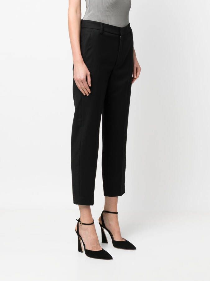 DONDUP Low waist pantalon Zwart