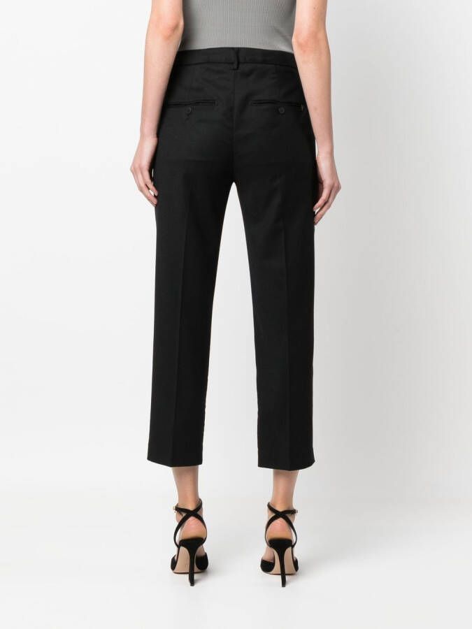 DONDUP Low waist pantalon Zwart