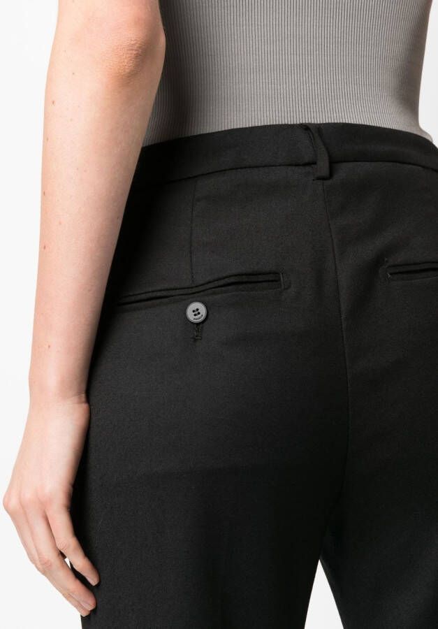 DONDUP Low waist pantalon Zwart
