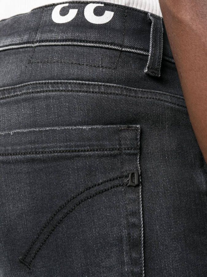 DONDUP Mid waist jeans Zwart