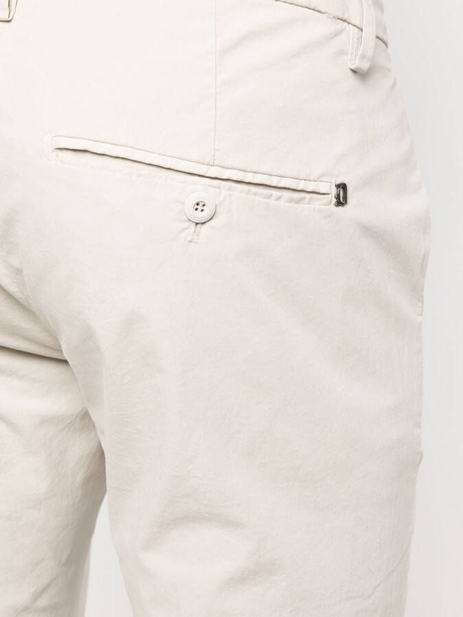 DONDUP Geplooide chino Wit