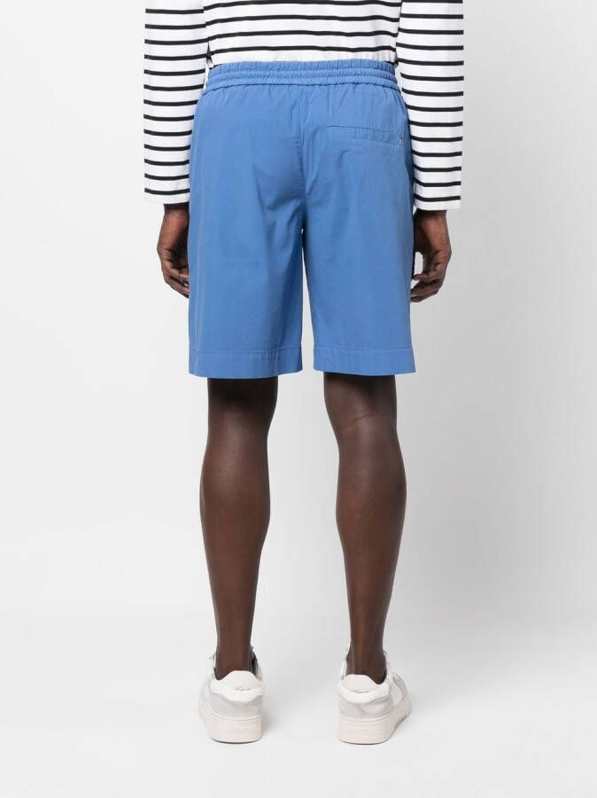 DONDUP Katoenen shorts met trekkoord Blauw