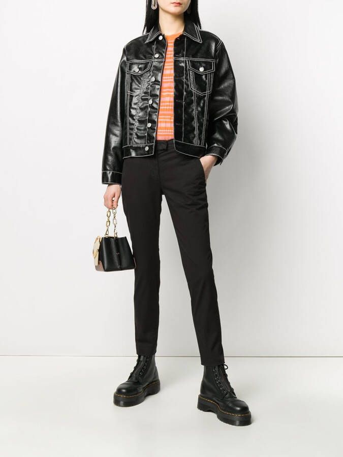DONDUP Skinny broek Zwart