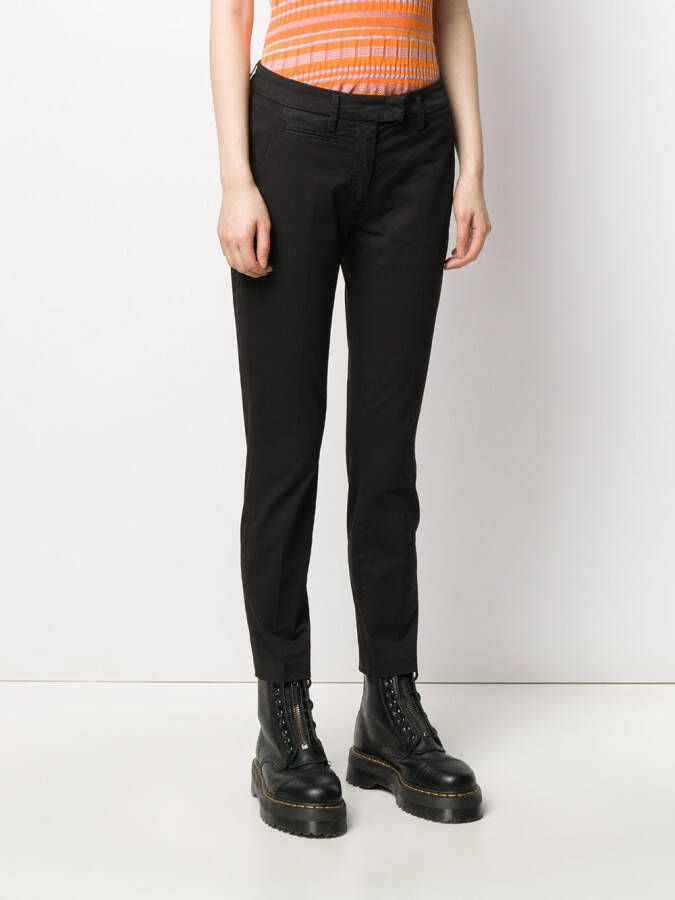 DONDUP Skinny broek Zwart