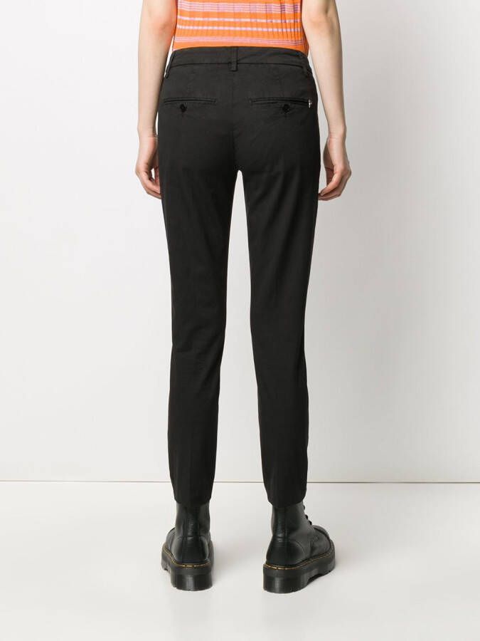 DONDUP Skinny broek Zwart