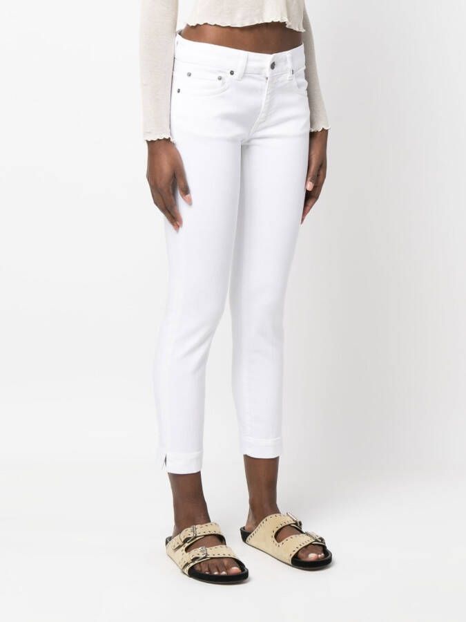 DONDUP Cropped jeans Wit