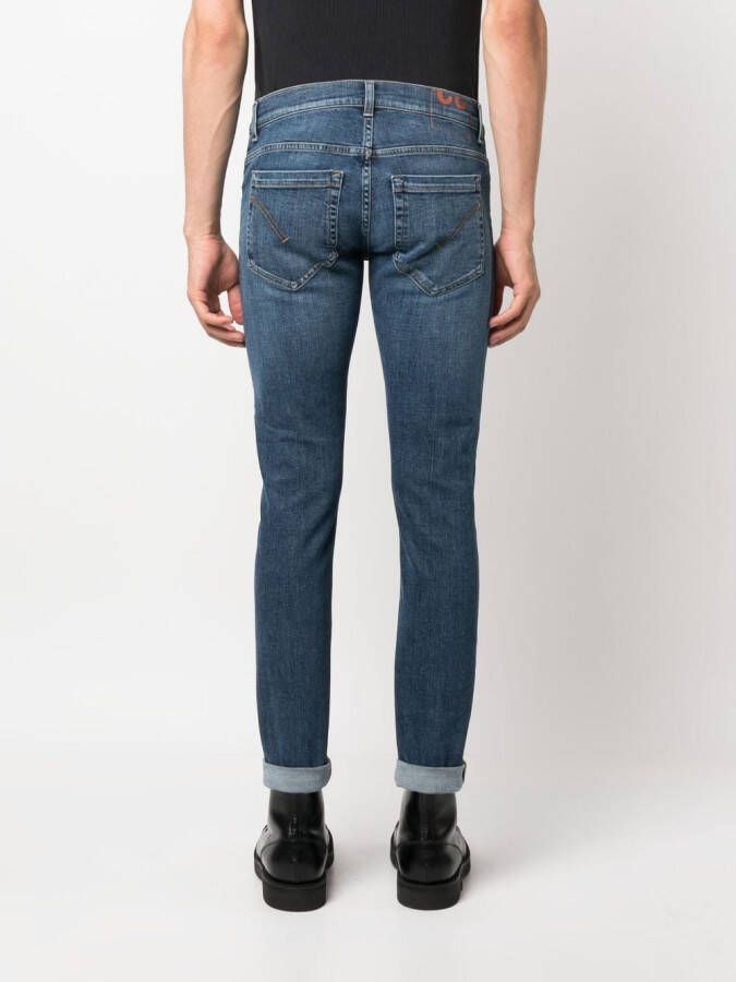 DONDUP Slim-fit jeans Blauw