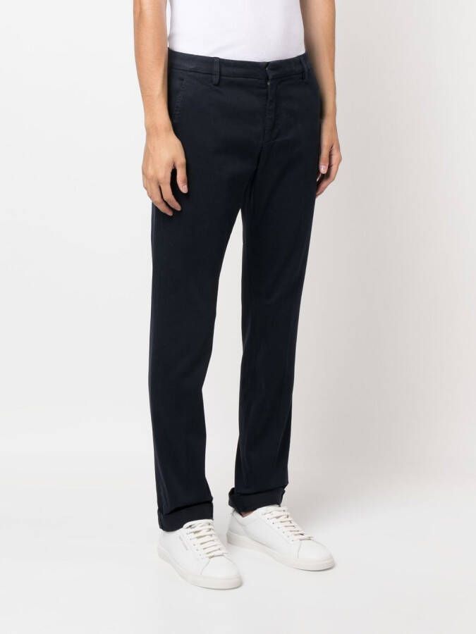 DONDUP Slim-fit chino Blauw
