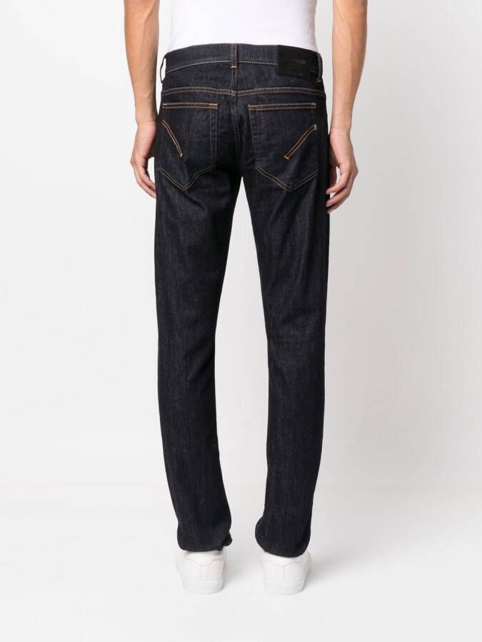 DONDUP Slim-fit jeans Blauw