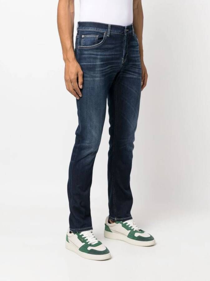 DONDUP Slim-fit jeans Blauw