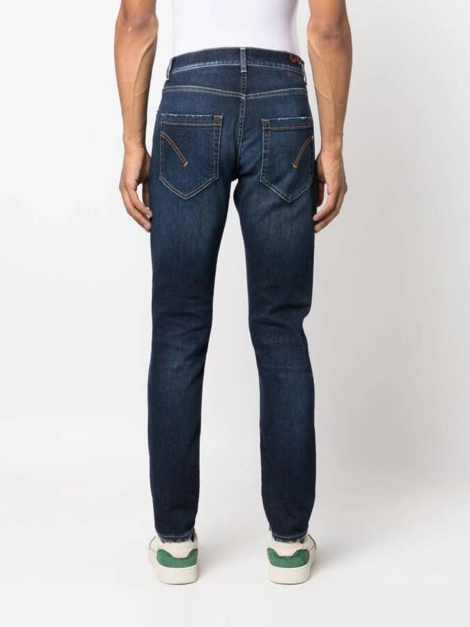 DONDUP Slim-fit jeans Blauw