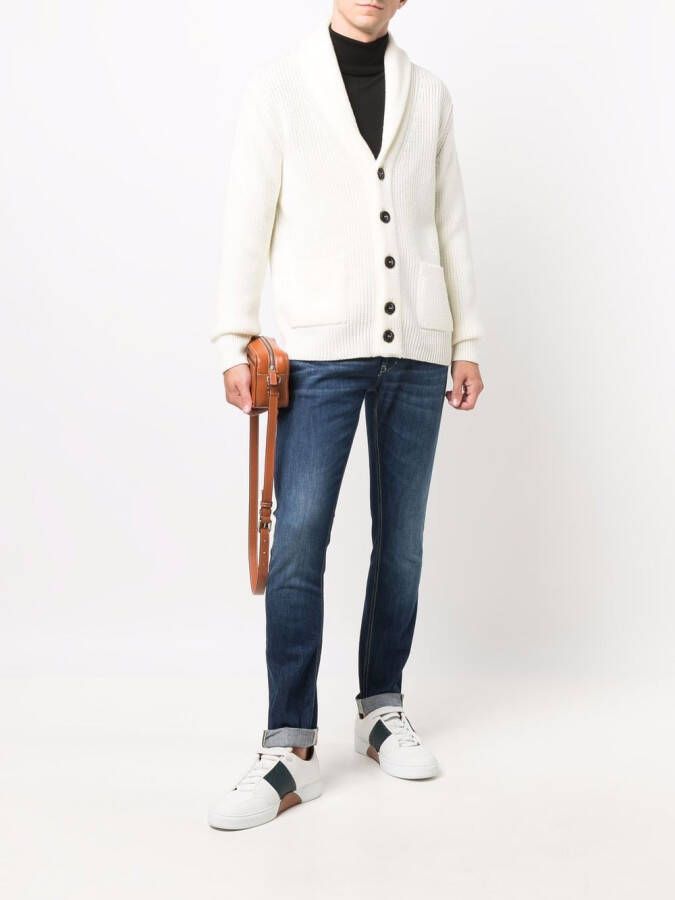 DONDUP Slim-fit jeans Blauw