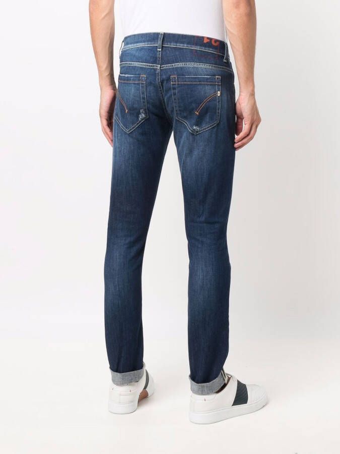 DONDUP Slim-fit jeans Blauw