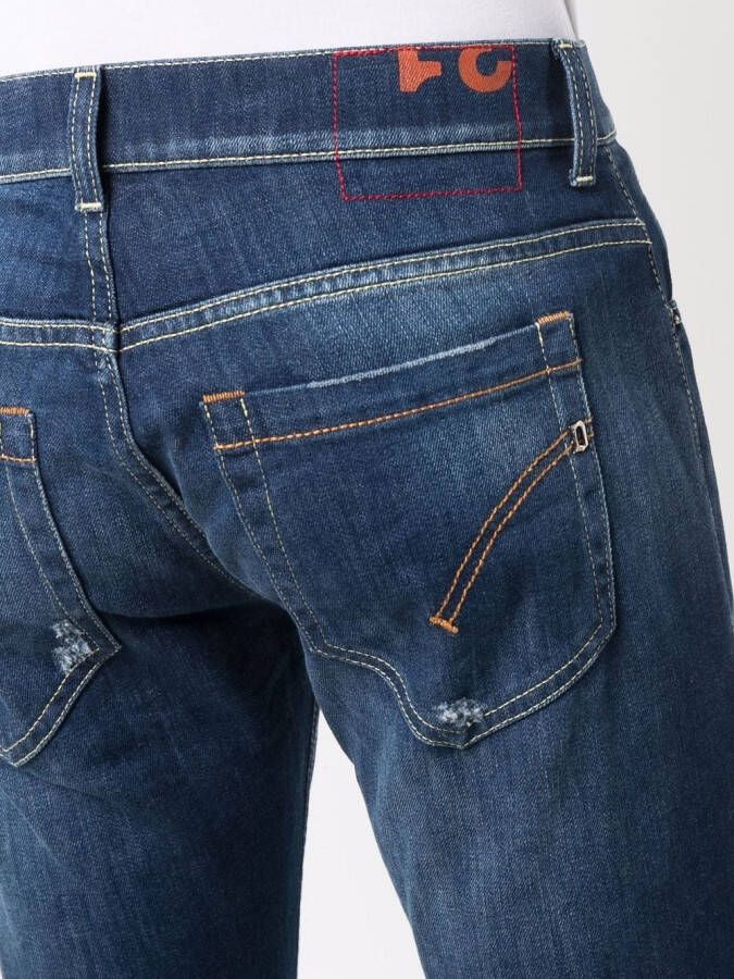 DONDUP Slim-fit jeans Blauw