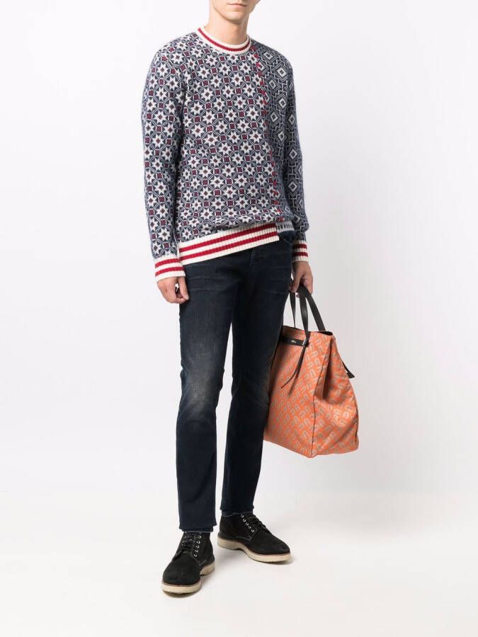 DONDUP Slim-fit jeans Blauw