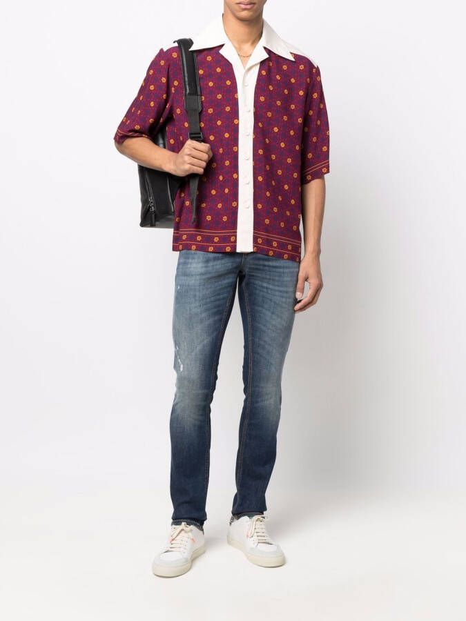 DONDUP Slim-fit jeans Blauw