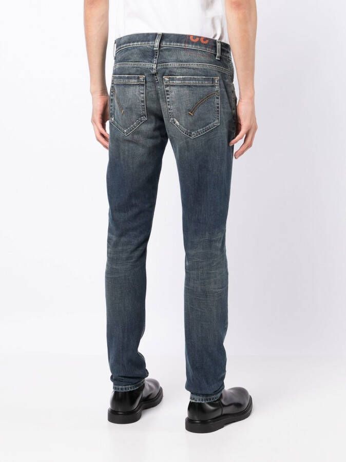 DONDUP Slim-fit jeans Blauw