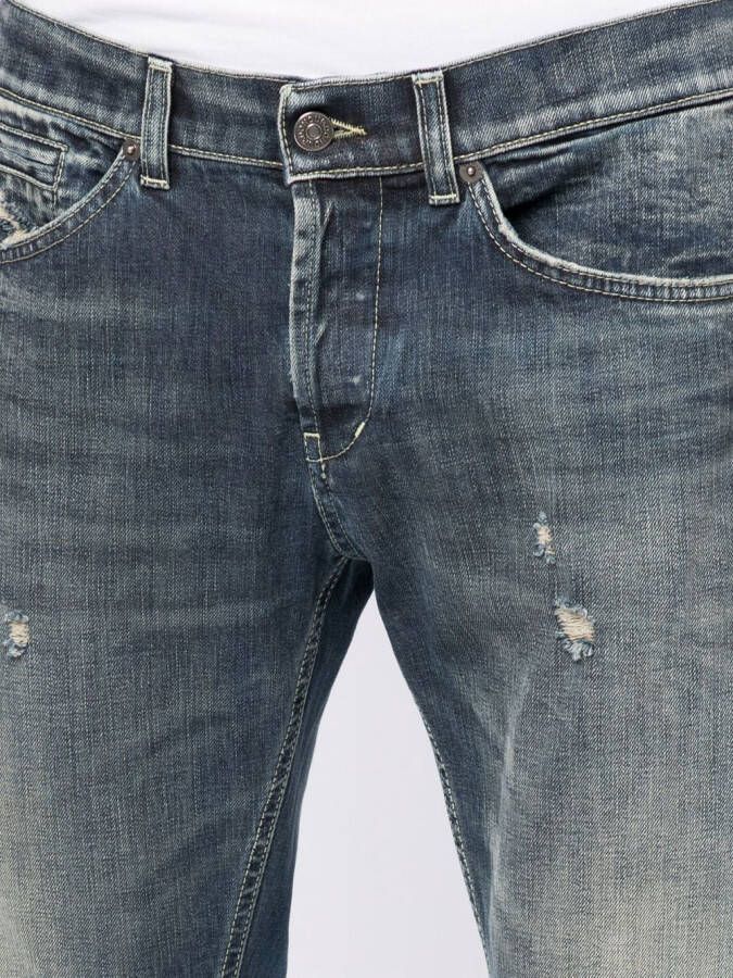 DONDUP Slim-fit jeans Blauw