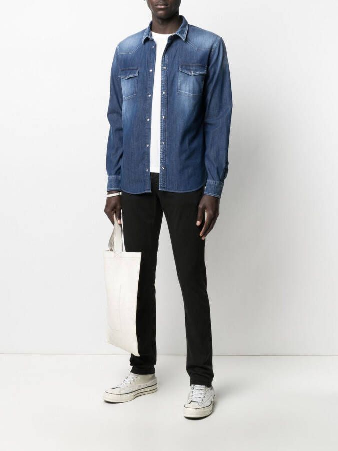 DONDUP Slim-fit jeans Zwart