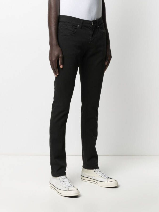 DONDUP Slim-fit jeans Zwart