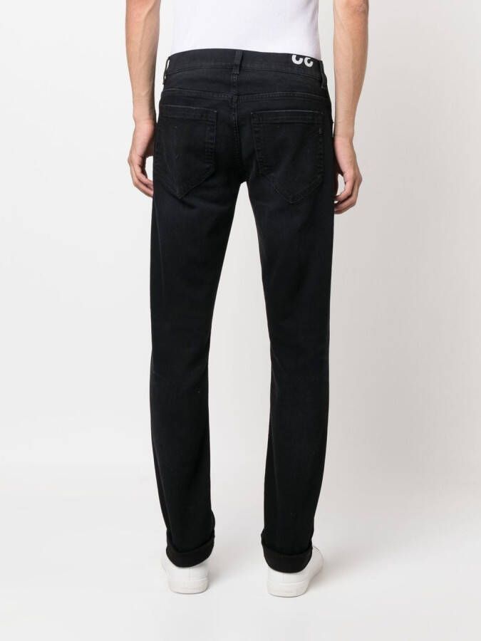 DONDUP Slim-fit jeans Zwart