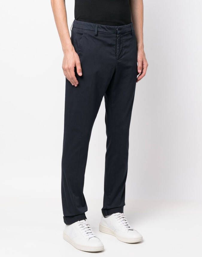 DONDUP Slim-fit pantalon Blauw