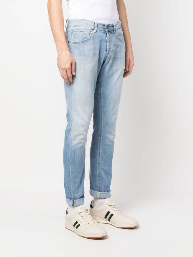 DONDUP Slim-fit jeans Blauw