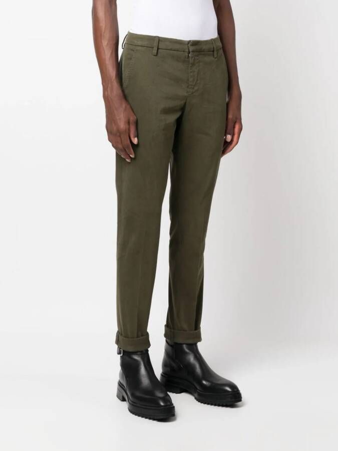 DONDUP Straight chino Groen