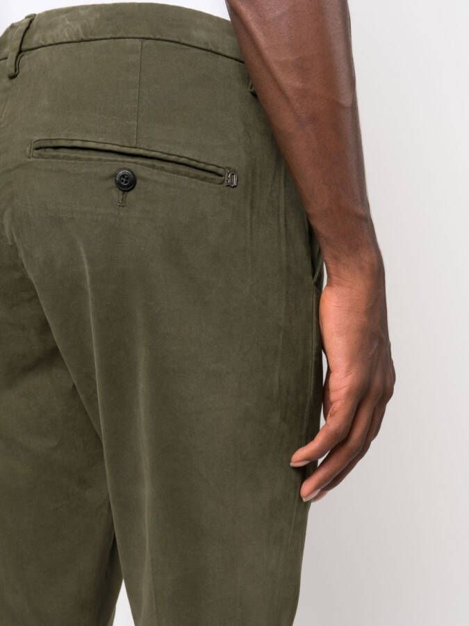 DONDUP Straight chino Groen