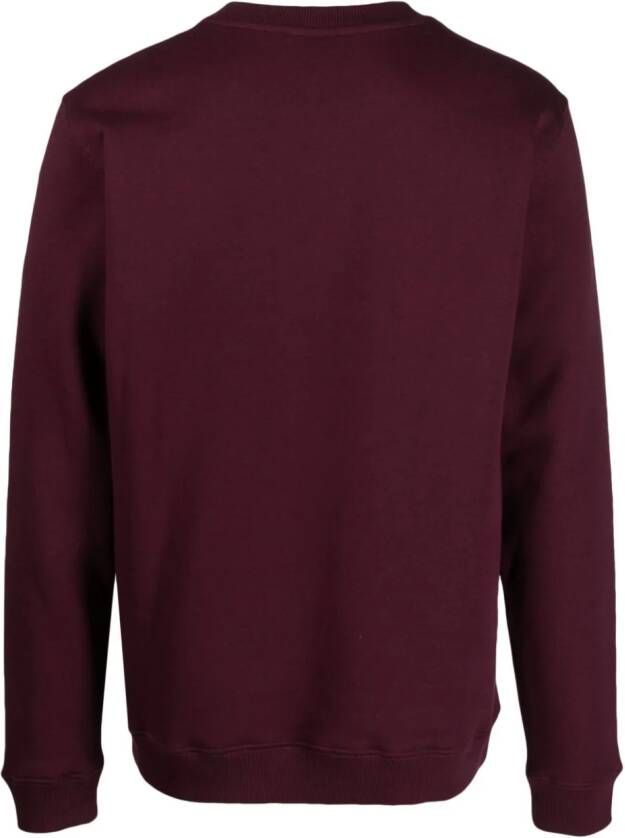 DONDUP Sweater met logoprint Rood