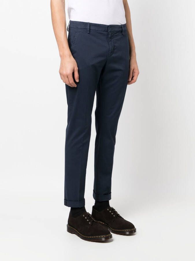 DONDUP Cropped chino Blauw