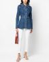 DONDUP Broek met toelopende pijpen Wit - Thumbnail 2