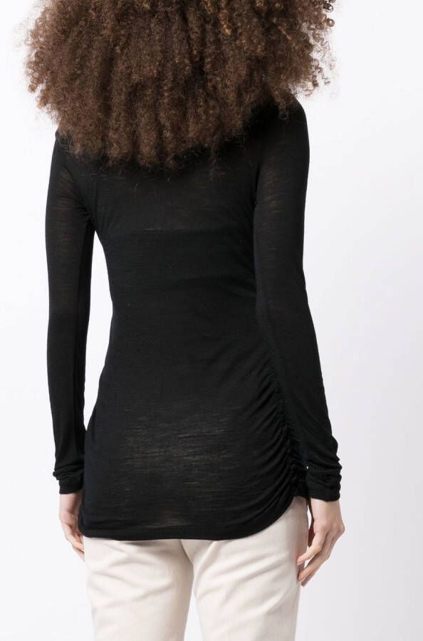 DONDUP Trui met V-hals Zwart