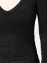 DONDUP Trui met V-hals Zwart - Thumbnail 5