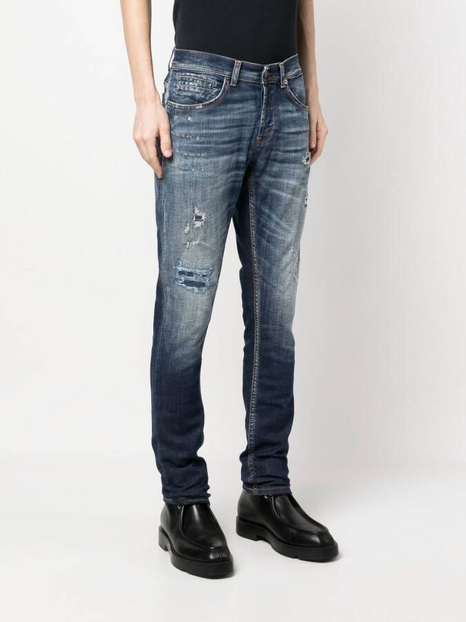 DONDUP Slim-fit jeans Blauw