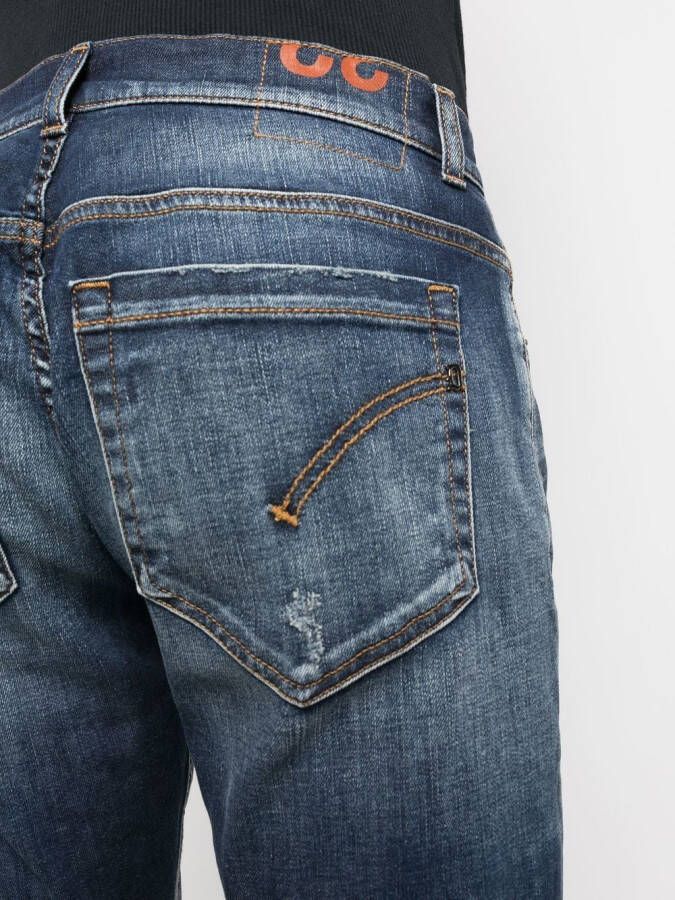 DONDUP Slim-fit jeans Blauw