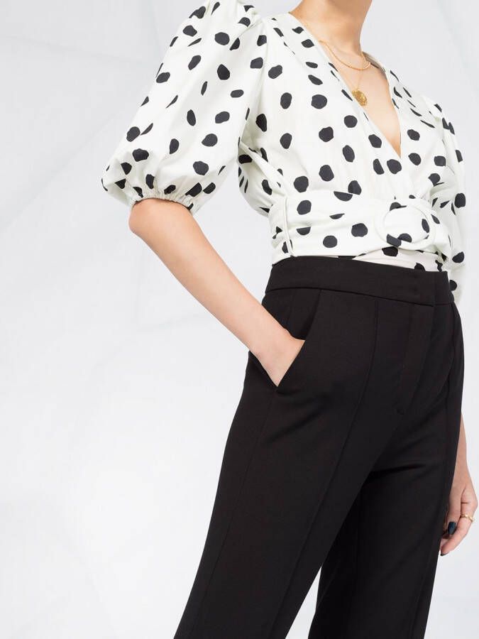 Dorothee Schumacher Bootcut broek Zwart