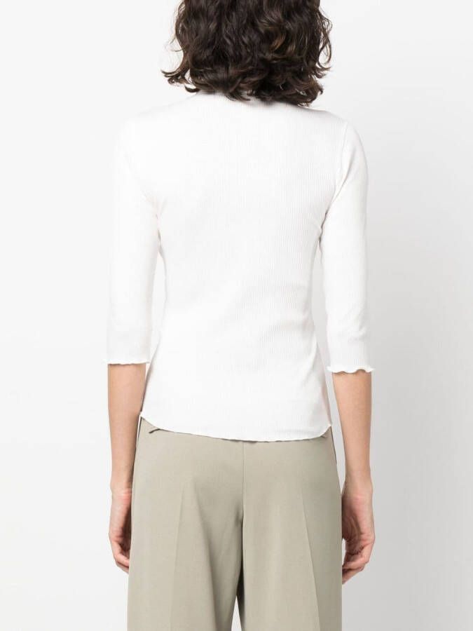 Dorothee Schumacher T-shirt met kant Wit