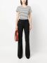 Dorothee Schumacher mid-rise slim-fit flared trousers Zwart - Thumbnail 2