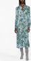 Dorothee Schumacher Midi-jurk met botanische print Blauw - Thumbnail 2