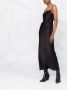 Dorothee Schumacher Zijden midi-jurk Zwart - Thumbnail 4