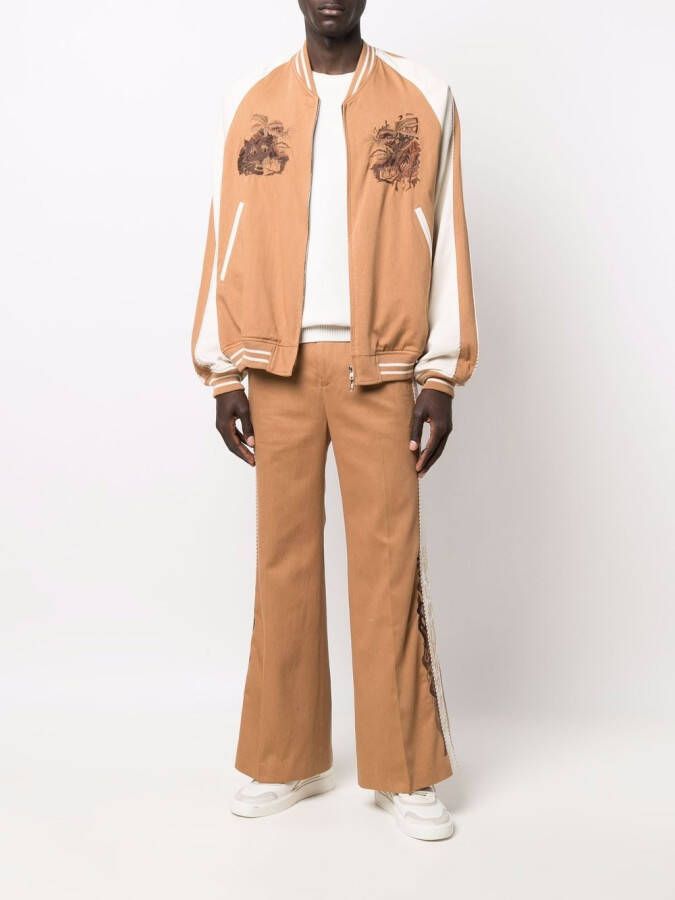 Doublet Flared broek Bruin