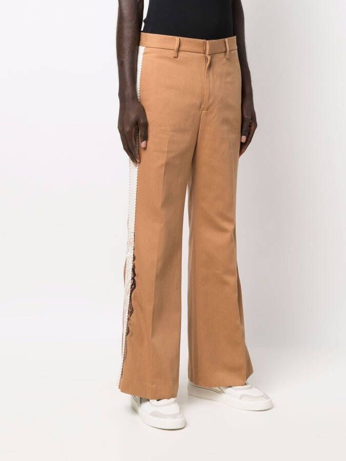 Doublet Flared broek Bruin