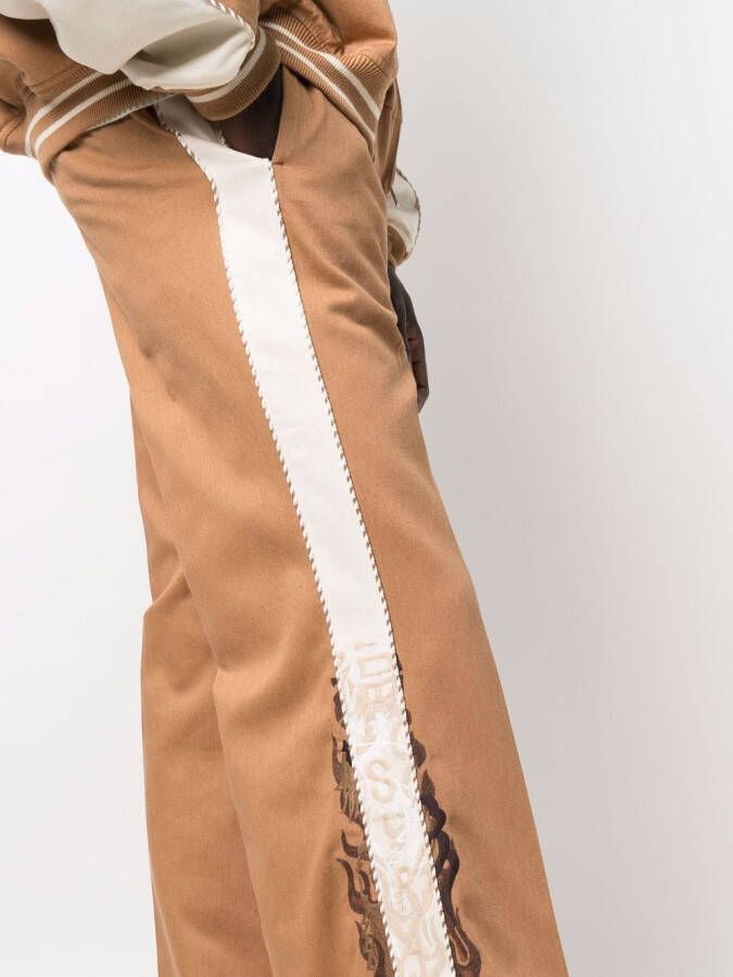 Doublet Flared broek Bruin