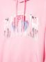 Doublet Hoodie met borduurwerk Roze - Thumbnail 5