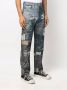 Doublet Jeans met patch Blauw - Thumbnail 3