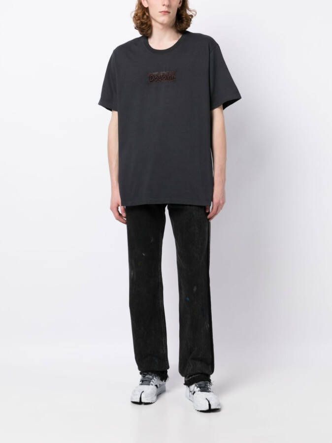 Doublet T-shirt met logopatch Grijs