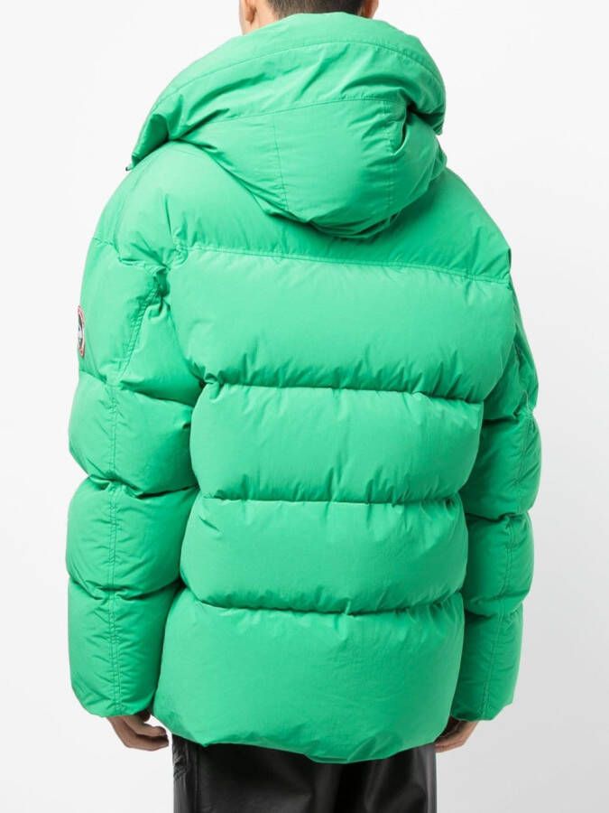 Doublet Jack met capuchon Groen